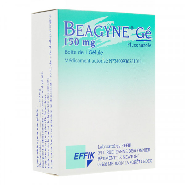 Rupture BEAGYNE 150 mg, gélule