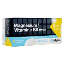 Rupture MAGNESIUM/VITAMINE B6 VIATRIS CONSEIL 48 mg/5 mg, cp