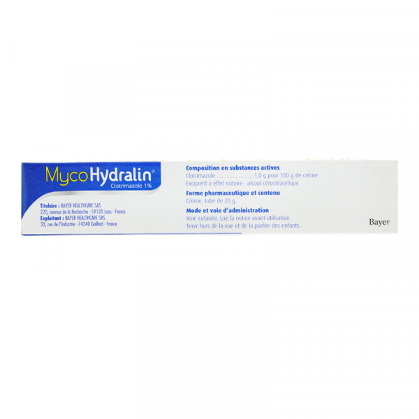 Mycohydralin crème 1% - tube 20 g